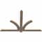 Ekena Millwork Redmond Smooth Timber Gable Bracket, Douglas Fir, 60"W x 40"H x 1 1/2"D x 3 1/2"F, 16/12 Pitch GBW060X40X0204RED00SDF - alternate 5